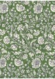 Floral fond vert (70x100)