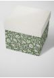 Floral fond vert (70x100)