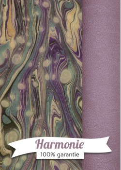 HARMONIE DUO Marbré ambiance violette